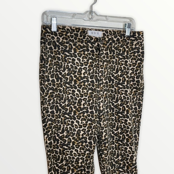 FREE PEOPLE Belle High Rise Leopard Skinny Pants - Picture 6 of 12